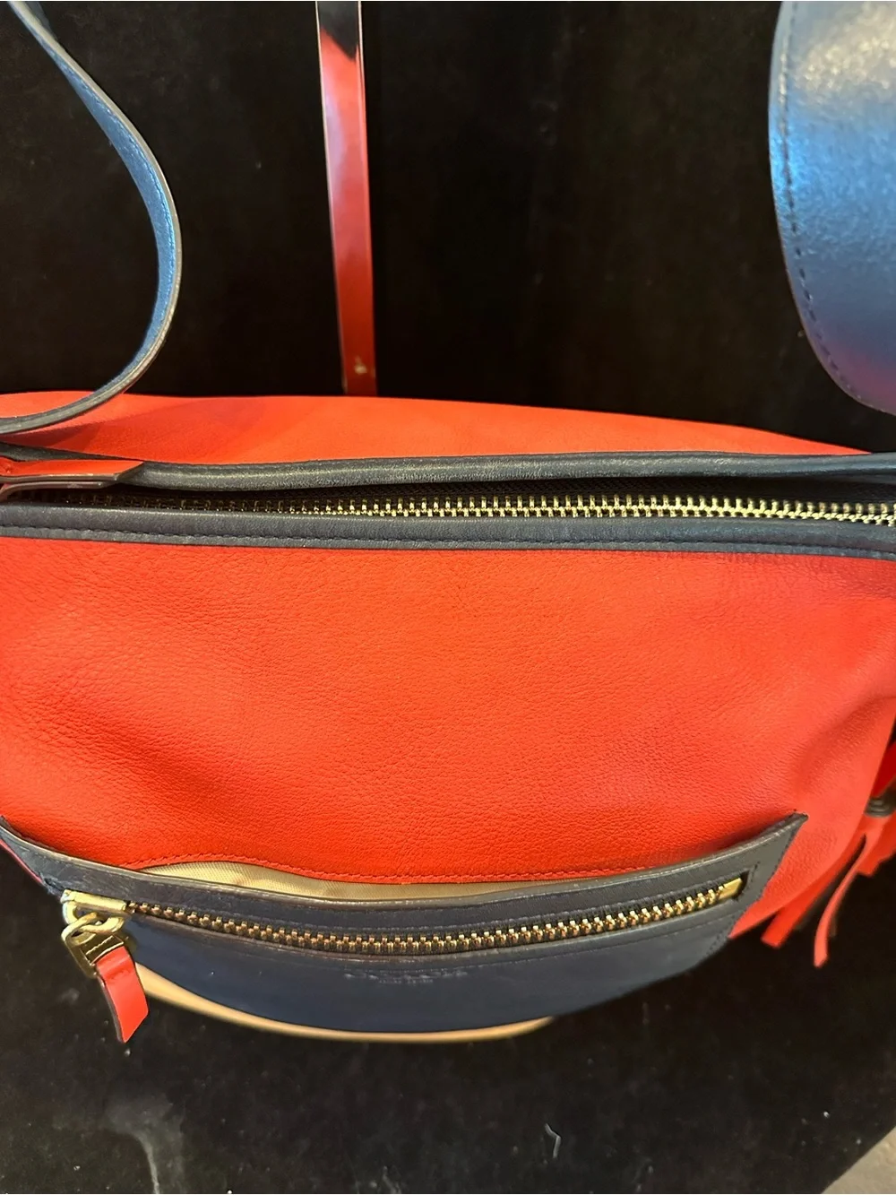 Coach #042 Legacy Colorblock Large Duffel With matching Turnlock wallet